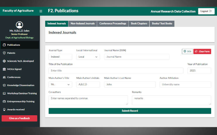 Data Collection Application